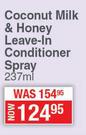 African Coconut Milk & Honey Leave in Conditioner Spray-237ml