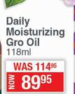 Dr. Miracle's Daily Moisturizing Gro Oil-118ml