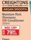 Creightons Moisture Rich Shampoo Or Conditioner-250ml Each