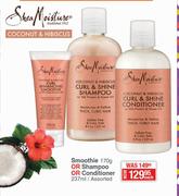 Shea Moisture Smoothie 170g or Shampoo Or Conditioner 237ml/Assorted-Each