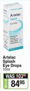Bausch + Lomb Artelac Splash Eye Drops-10ml