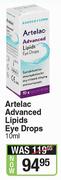 Bausch + Lomb Artelac Advanced Lipids Eye Drops-10ml
