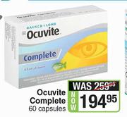 Bausch + Lomb Ocuvite Complete-60 Capsules