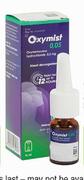 Oxymist Adult Nasal Spray 0,05%-10ml