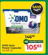 Omo Auto Power Capsules 20s Or 22s