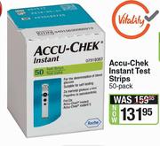 Accu-Chek Instant Test Strips-50 Pack
