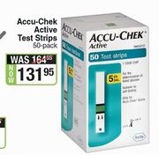 Accu-Chek Active Test Strips-50 Pack