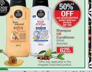 Good Stuff Shampoo Or Conditioner Assorted-500ml Each
