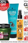 Schwarzkopf Gliss Hair Repair Million Gloss Oil Replacement-250ml