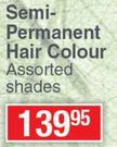 NaturVital Semi-Permanent Hair Colour (Assorted Shades)