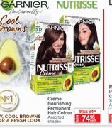 Garnier Nutrisse Creme Nourshing Permanent Hair Colour (Assorted Shades)-Each
