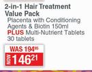 Nu-Hair 2 In 1 Hair Treatment Value Pack