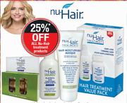 Nu-Hair Placenta With Conditioning Agents & Biotin 3 x 10ml (Single Treatments)