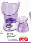 Carmen Facial Sauna With Inhaler 21445