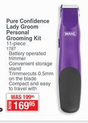 Wahl Pure Confidence Lady Groom Personal Grooming Kit 11 Piece 1787