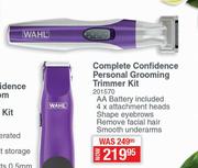 Wahl Complete Confidence Personal Grooming Trimmer Kit 201570
