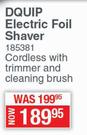 Dquip Electric Foil Shaver 185381