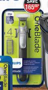 Philips One Blade 4 Trimmer 60 Minutes Shave Time (4 Combs) 228110