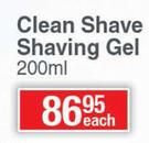 Nivea Men Deep Clean Shave Shaving Gel-200ml