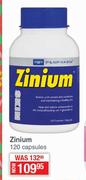 Zinium-120 Capsules