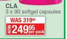 Primal CLA 3 x 90 Softgel Capsules-Per Pack