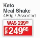 USN Keto Meal Shake Assorted-480g