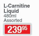 NPL L-Carnitine Liquid Assorted-480ml