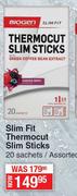 Biogen Slim Fit Thermocut Slim Sticks 20 Sachets Assorted