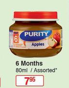 Purity Apples 6Months Assorted- 80ml