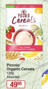 Piccolo Organic Cereals Assoretd-125g