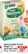 Nestle Nestum Baby Cereal Stages 1-2(Just Add Milk) Assorted-500g