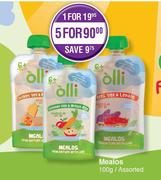 Olli Mealos Assorted-100g Each