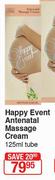 Happy Event Antenatal Massage Cream Tube-125ml
