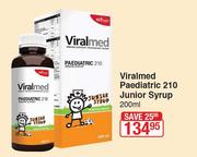 Viralmed Paediatric 210 Junior Syrup-200ml