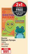 Doctor Daycare Syrups-100ml Or 200ml Each