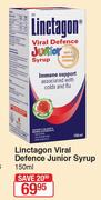 Linctagon Viral Defence Junior Syrup-150ml