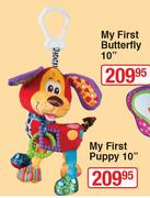 Playgro My First Puppy 10"