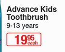 Aquafresh Advance Kids Toothbrush 9-13 Years-Each