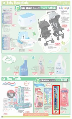 baby toothbrush dischem
