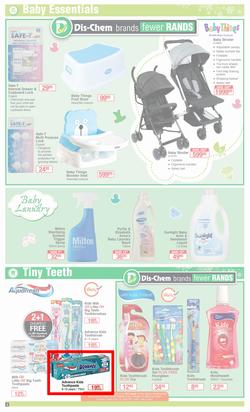 Dis-Chem : Discount Deals Just For Baby (17 July - 16 August 2020), page 4