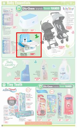 Dis-Chem : Discount Deals Just For Baby (17 July - 16 August 2020), page 4