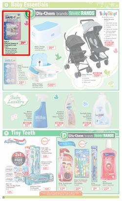 Dis-Chem : Discount Deals Just For Baby (17 July - 16 August 2020), page 4