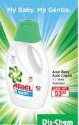Ariel Baby Auto Liquid Assorted-1.1Ltr