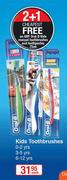 Oral-B Kids Toothbrushes 0-2 Yrs/3-5 Yrs/6-12 Yrs-Each