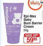 Epi-Max Baby Bum Barrier Cream-50g 