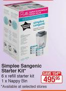Tommee Tippee Simplee Sangenic Starter Kit