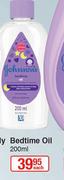 Johnson's Bedtime Oil-200ml Each