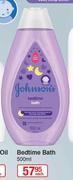 Johnson's Bedtime Bath-500ml Each