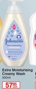 Johnson's Extra Moisturising Creamy Wash-500ml Each