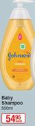 Johnson's Baby Shampoo-500ml Each